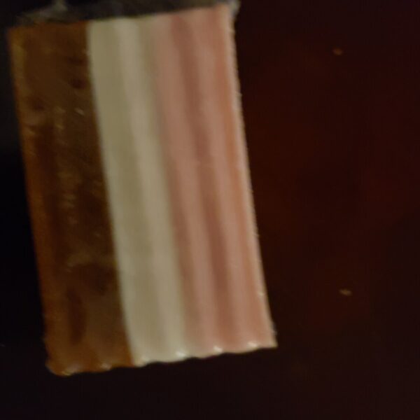 Neapolitan soap bar, Three Flavors, Chocolate, Vanilla & Strawberry, Neapolitan soap bar, Ice Cream Soap - Image 5